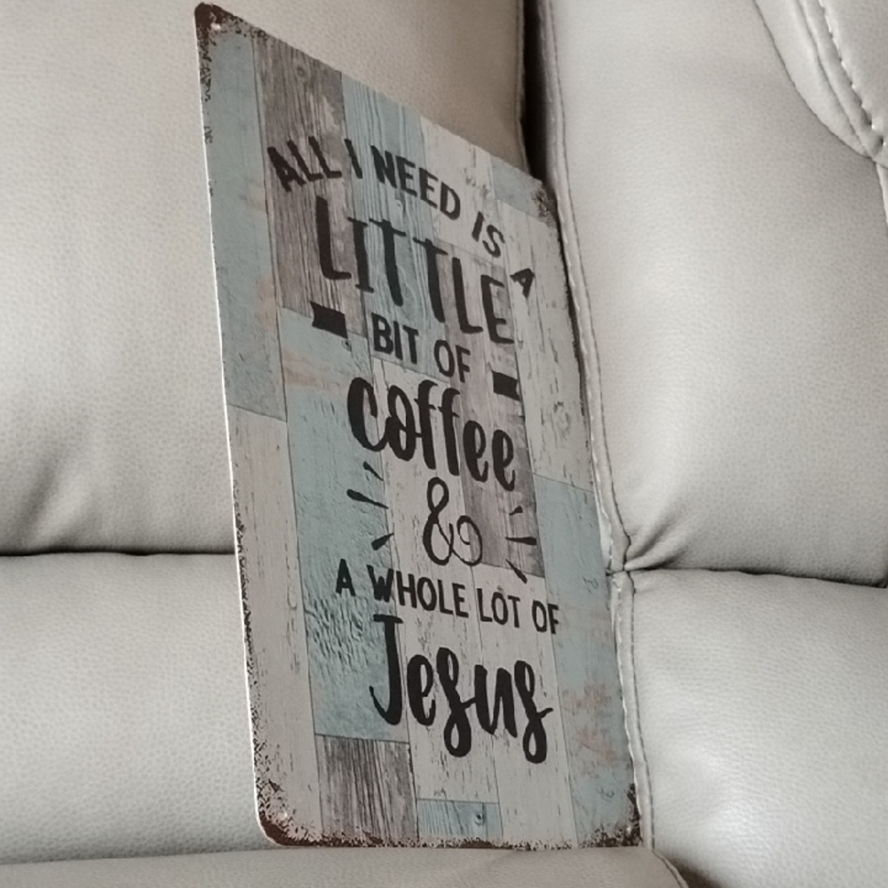 Rustic Coffee Sign - Picture 2 of 4